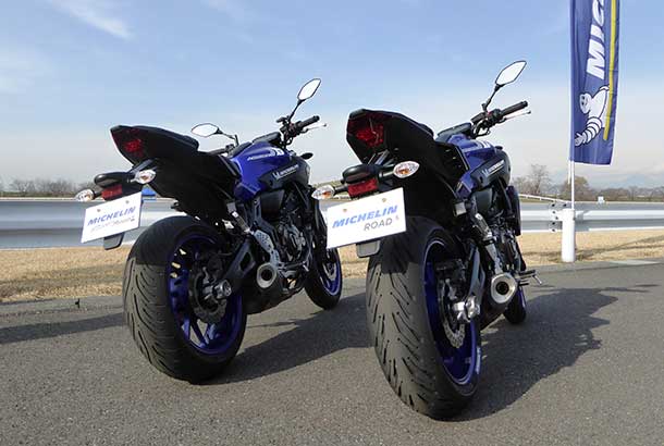 「MICHELIN Road 5」試乗会